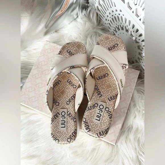 LIU.JO PLATFORM SANDALS - Picture 3 of 10